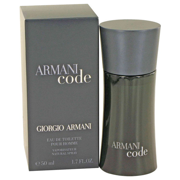 armani code black for men