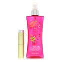 Body Fantasies Signature Pink Vanilla Kiss Fantasy Perfume 0.27 oz Travel Spray