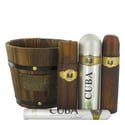Cuba Gold Cologne -- Gift Set - 3.4 oz Eau De Toilette Spray + 1.17 oz Eau De Toilette Spray + 6.7 oz Body Spray + 3.3 oz After Shave