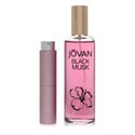Jovan Black Musk Perfume 0.27 oz Travel Spray