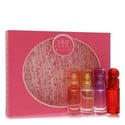 Perry Ellis 360 Perfume -- Gift Set - Four piece Travel Gift Set Includes .25 oz Mini Eau De Parfum Spray of each. 360 Coral, 360 For Women, 360 Purple, 360 Red.