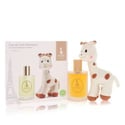 Sophie La Girafe Eau De Soin Parfumee Perfume -- Gift Set - 3.4 oz Scented Skincare Water (Alcohol-Free) + 1 Sophie La Girafe Soft Toy
