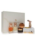 Swiss Arabian Bakhoor Dukhoon Al Haram Cologne -- Gift Set - Gift Set contains 2 x 1.7 oz Eau De Parfum in Wajd & Gharaam + 2 x 60 grams of Incense in Dukhoon Al Haram & Oud Muattar Mumtaz