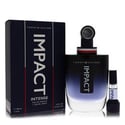 Tommy Hilfiger Impact Intense Cologne 3.4 oz Eau De Parfum Spray + 0.14 Travel Spray