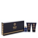 Versace Pour Homme Dylan Blue Cologne -- Gift Set - 0.17 oz Mini EDT + 0.8 oz After Shave Balm + 0.8 oz Shower Gel