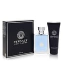 Versace Pour Homme Cologne -- Gift Set - 3.4 oz Eau De Toilette Spray + 3.4 oz Shower Gel