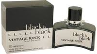 Black Is Black Vintage Rock Cologne by Nu Parfums