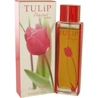 Tulip Bouquet In Red Perfume by Enzo Rossi