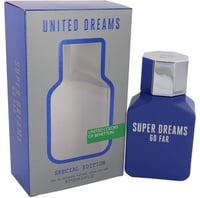 United Dreams Super Dreams Go Far Cologne by Benetton