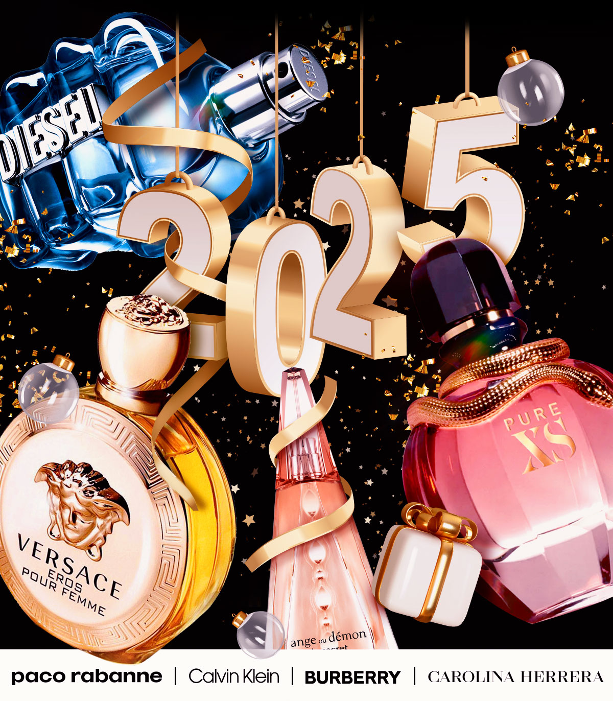 Popular fragrances surround 2025 during the first savings of the New Year