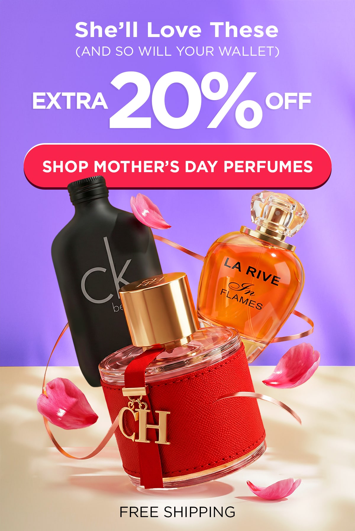  She’ll Love These (and so will your wallet). Extra 20% Off.