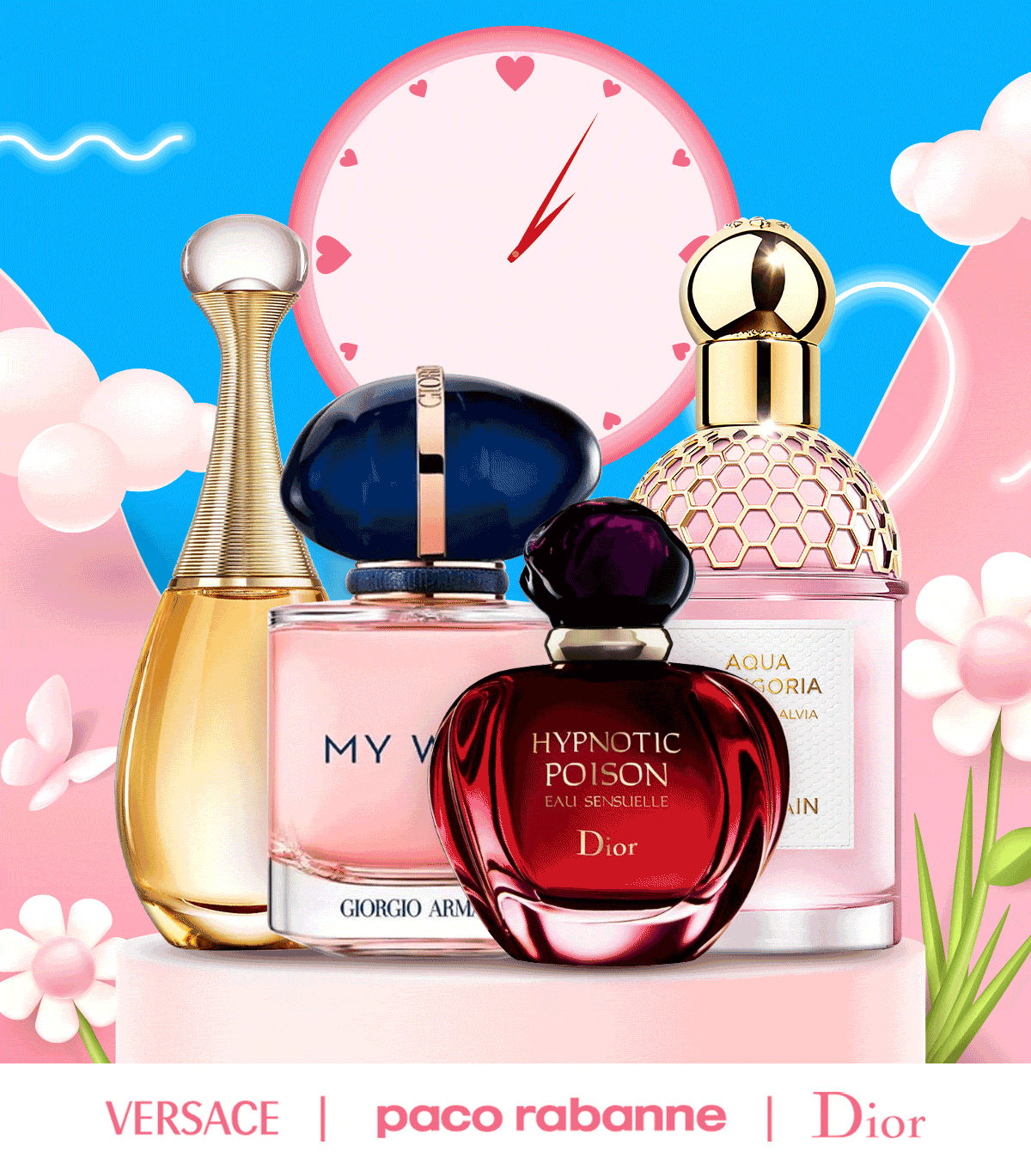 Time ticks away to save on popular perfumes during Mother's Day sale