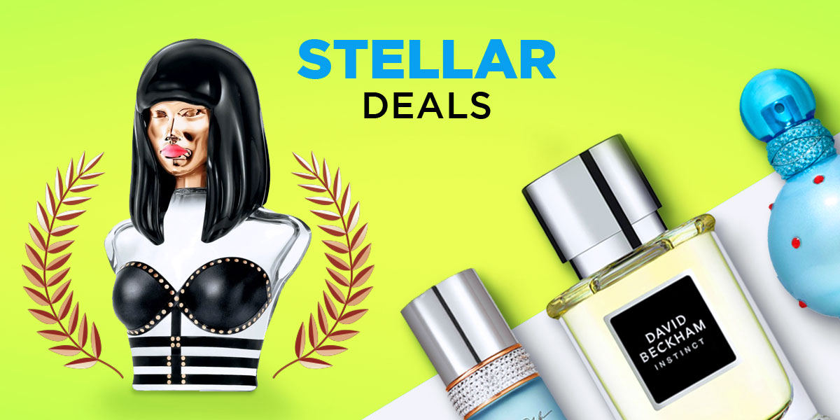 Celebrity Scents Surrounded by Graduation Elements