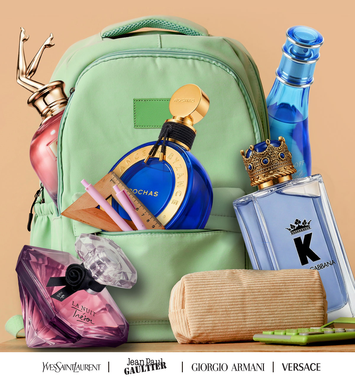 Book bag stuffed with popular scents during back to school savings