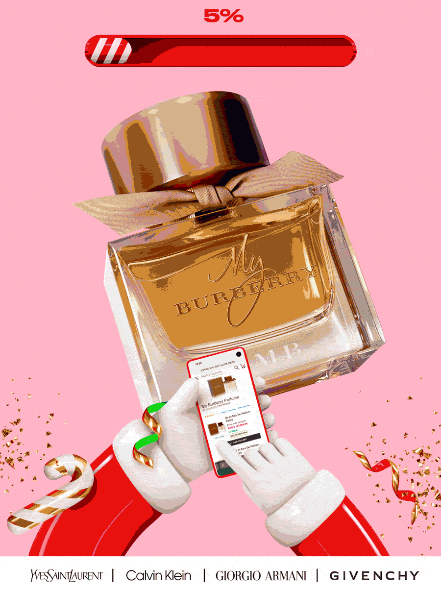Santa swipes through savings on popular fragrances for the holidays