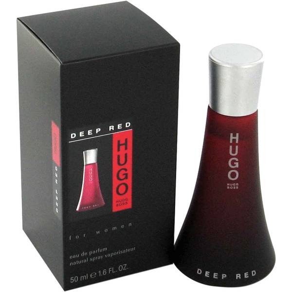 hugo boss deep red set