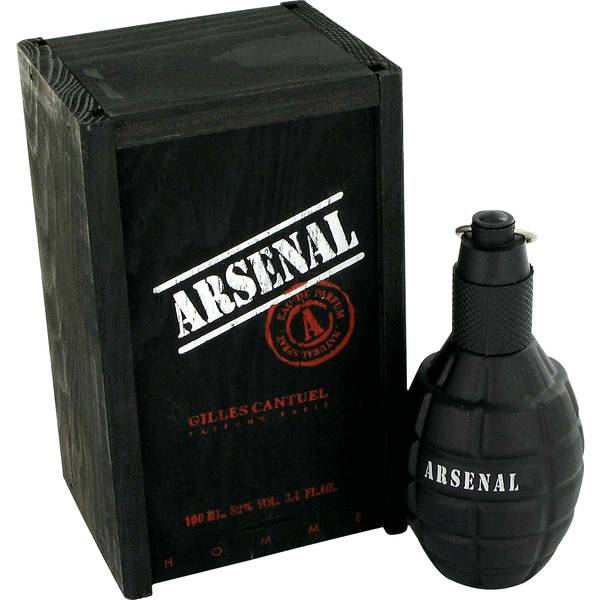 Arsenal Black Cologne by Gilles Cantuel