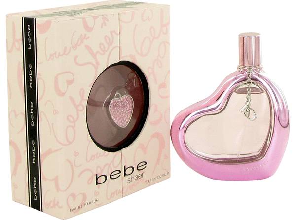 Bebe Sheer Eau De Parfum Spray for Women, 3.4 Ounce