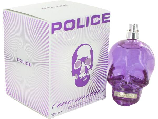 police fragrance skull bottle