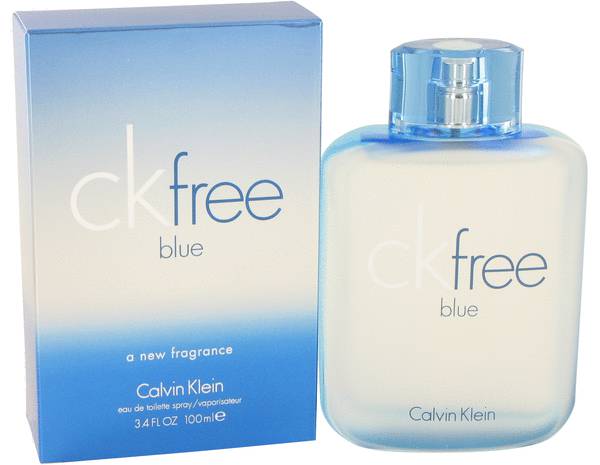 ck perfume blue bottle