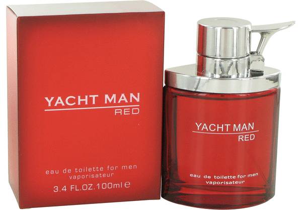 yacht man cologne red