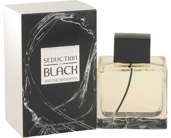 Seduction In Black Splash Cologne by Antonio Banderas