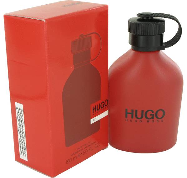 hugo boss deep red for men