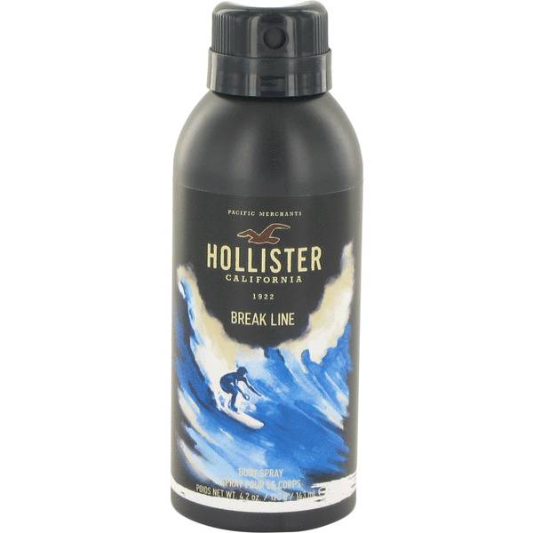 break line hollister cologne