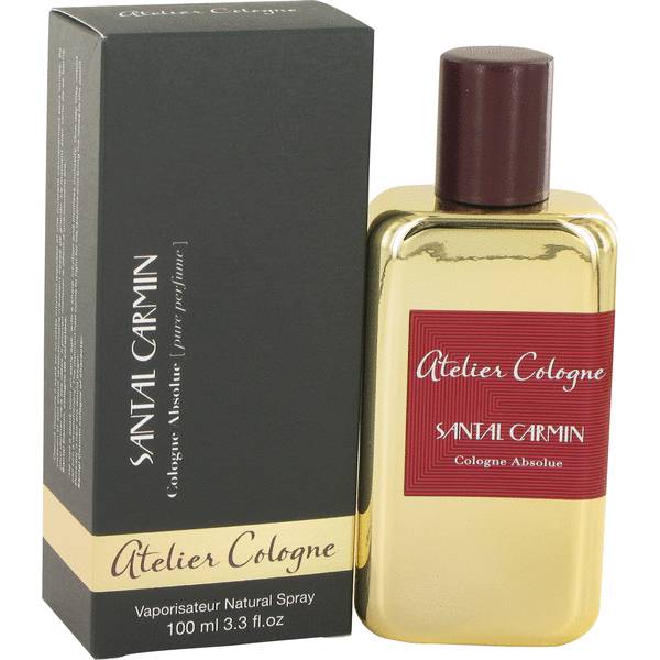 Atelier Cologne Santal Carmin Cologne Absolue, 200 mL with Personalized  Travel Spray, 1.0 oz./ 30 mL