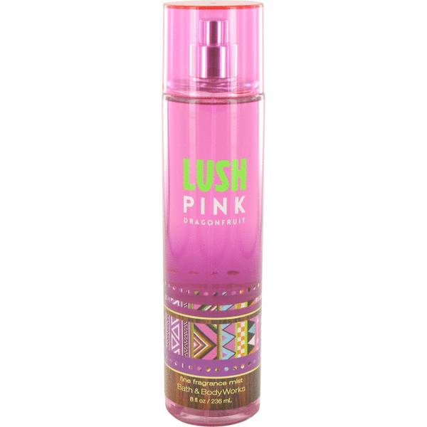 lush pink body spray