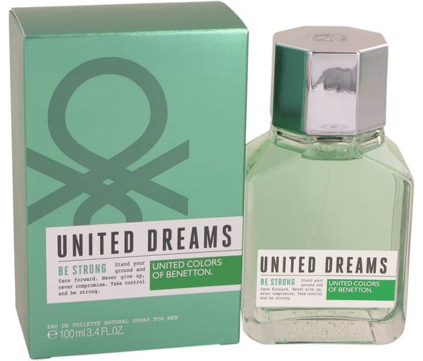 United Dreams Be Strong by Benetton 3.4 oz EDT for Men