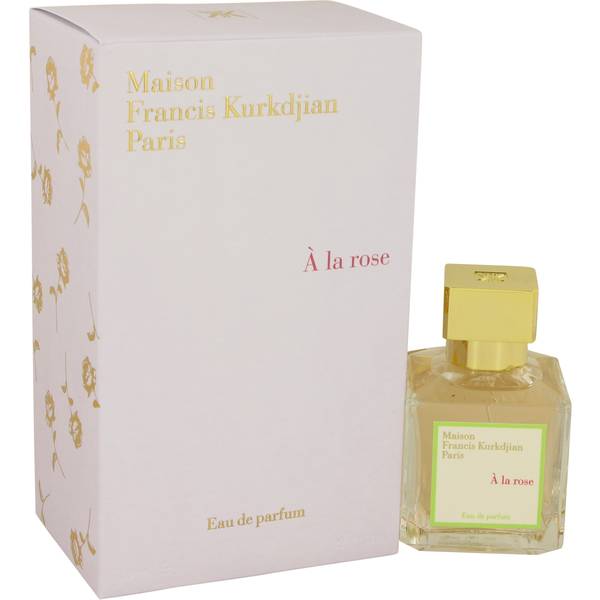 Maison Francis Kurkdjian à La Rose Eau de Parfum, 3 x 0.37 oz.