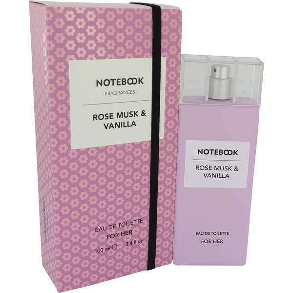 Notebook Rose Musk & Vanilla Perfume by Selectiva SPA