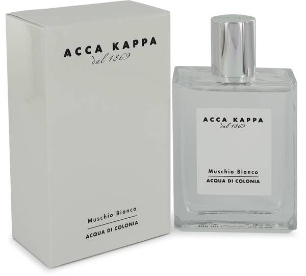 Muschio Bianco (White Musk/Moss) Eau de Parfum Spray (Unisex) by Acca Kappa - 3.3 oz