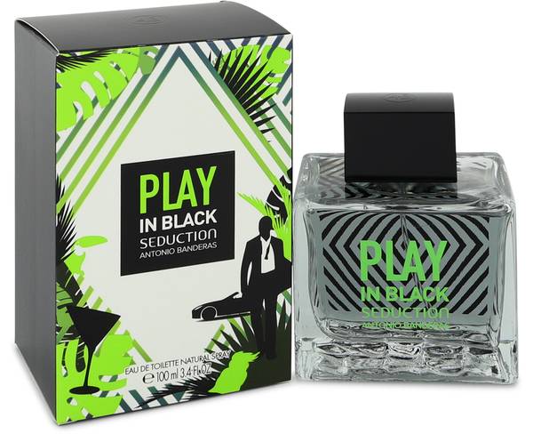 Play In Black Seduction Cologne by Antonio Banderas