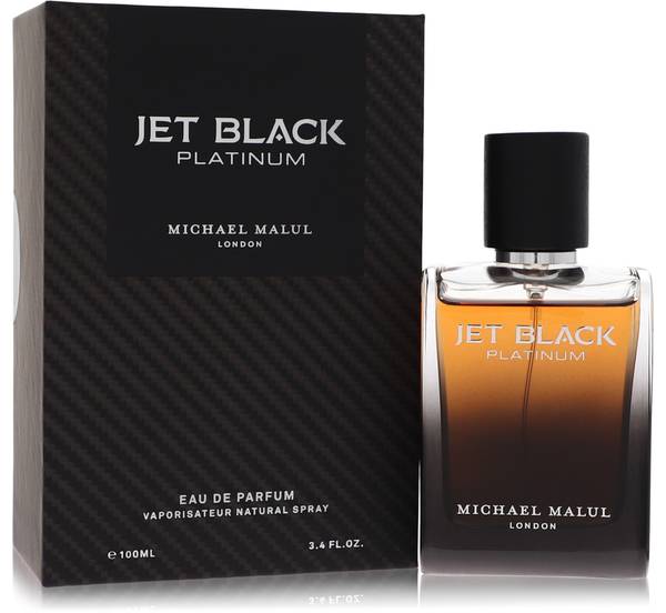 Jet Black Platinum Cologne by Michael Malul