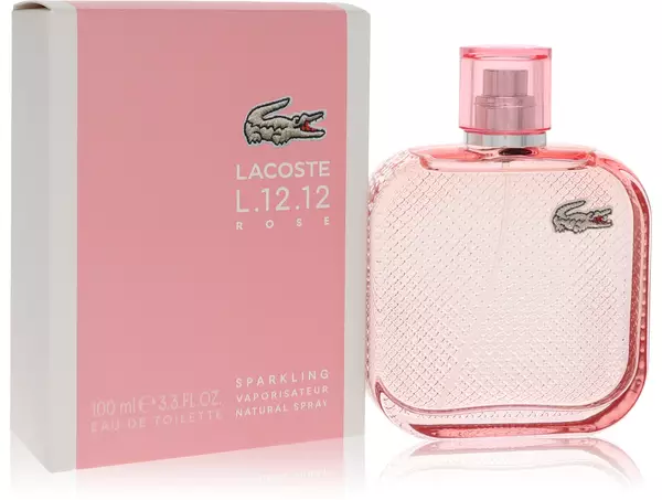 Lacoste Eau De Lacoste L.12.12 Rose Sparkling by Lacoste Perfume.