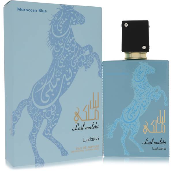 Lattafa Lail Maleki Morrocan Blue Cologne by Lattafa