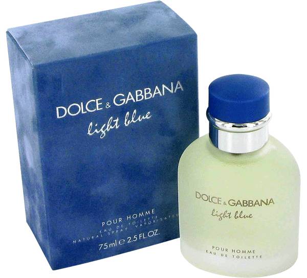 dolce gabbana blue light man