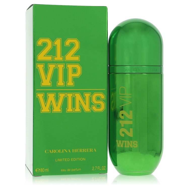 212 Vip Wins Perfume by Carolina Herrera - 2.7 oz Eau De Parfum Spray (Limited Edition)