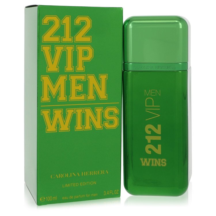 212 Vip Wins Cologne by Carolina Herrera - 3.4 oz Eau De Parfum Spray (Limited Edition)