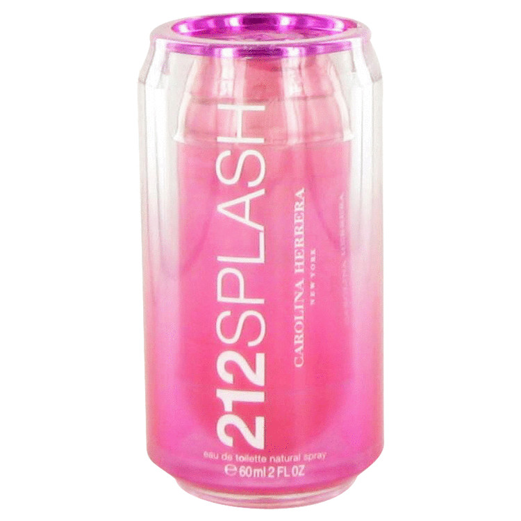 212 Splash Perfume by Carolina Herrera - 2 oz Eau De Toilette Spray (Pink)