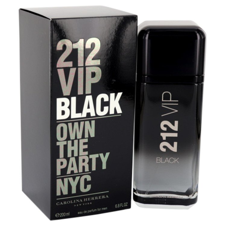 212 Vip Black Cologne by Carolina Herrera - 6.8 oz Eau De Parfum Spray