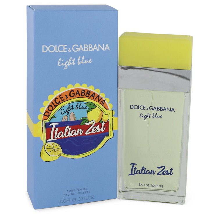 dolce gabbana perfume light blue italian zest