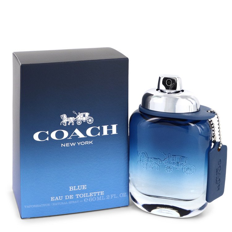 coach blue cologne sample