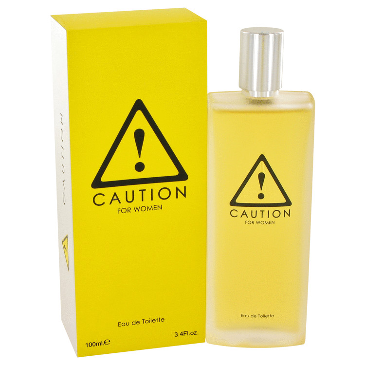 Caution Perfume by Kraft - 3.4 oz Eau De Toilette Spray