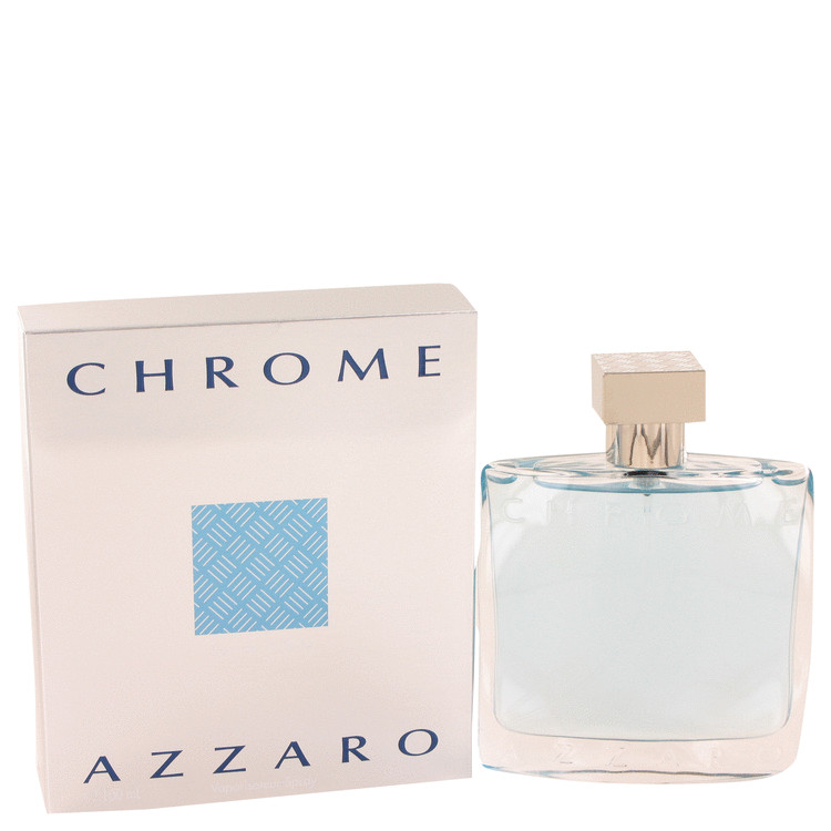 Chrome Cologne by Azzaro - 3.4 oz EDT Spray  men