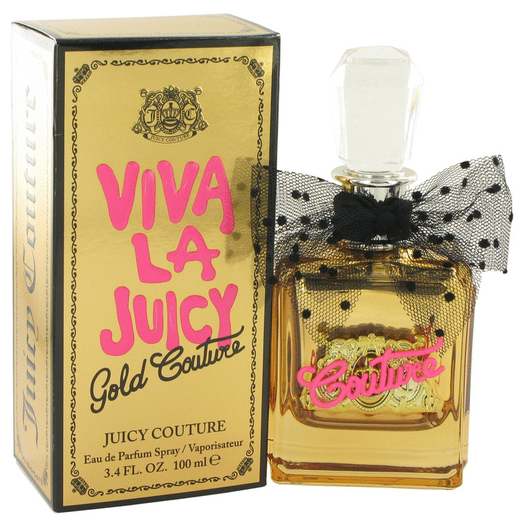 Viva La Juicy Gold Couture Perfume by Juicy Couture - 3.4 oz Eau De Parfum Spray
