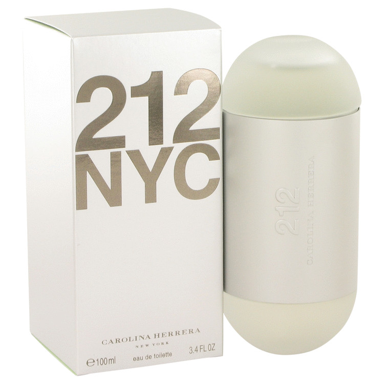 212 Perfume by Carolina Herrera - 3.4 oz Eau De Toilette Spray (New Packaging)
