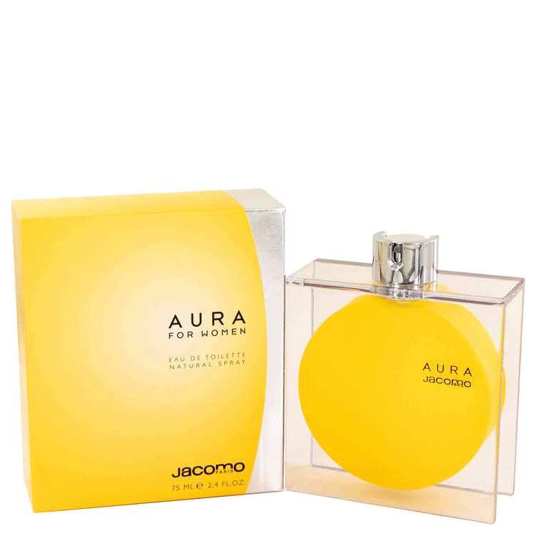 Aura Perfume by Jacomo - 2.4 oz Eau De Toilette Spray